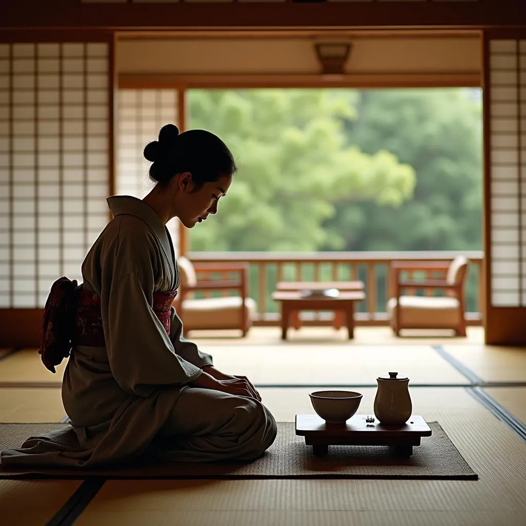 Traditional Japanese Tea Ceremony in Kyoto