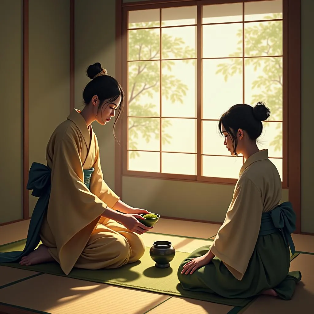 Experiencing the Tranquility of a Traditional Japanese Tea Ceremony