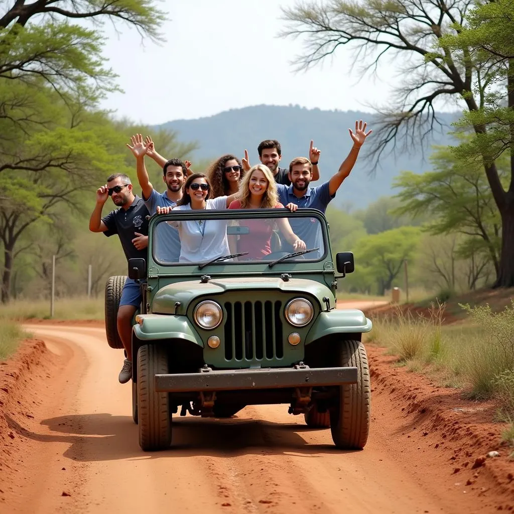 Jeep Safari Sasan Gir