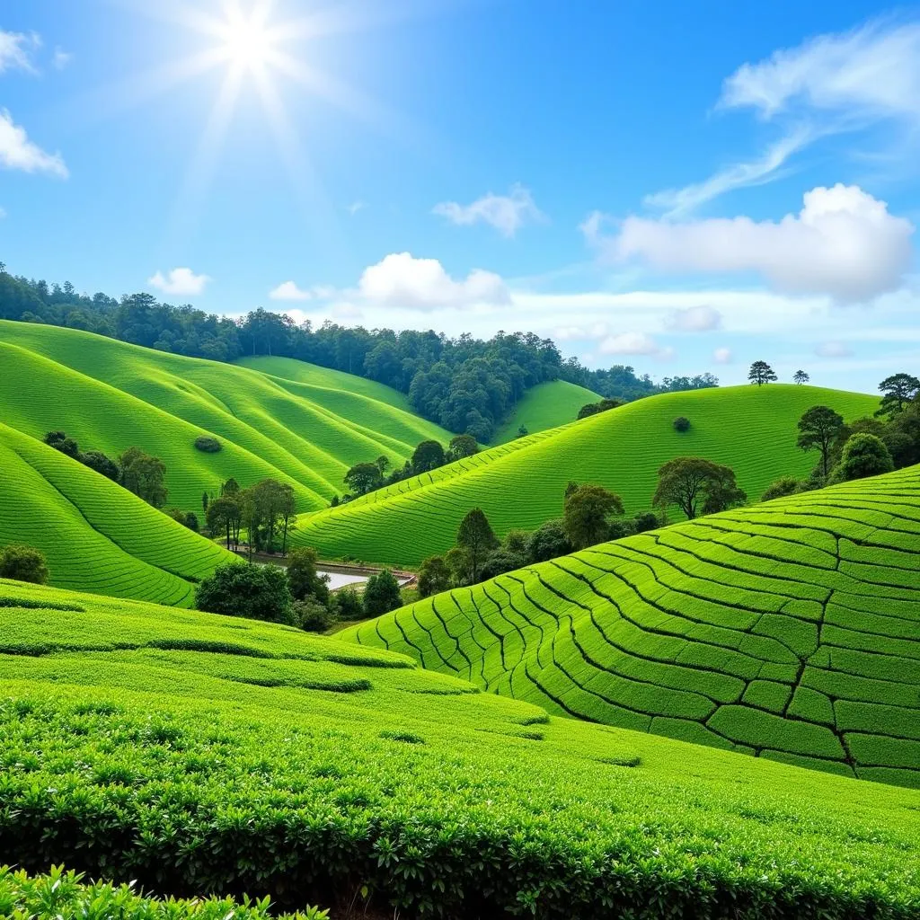 Tea Plantation in Munnar