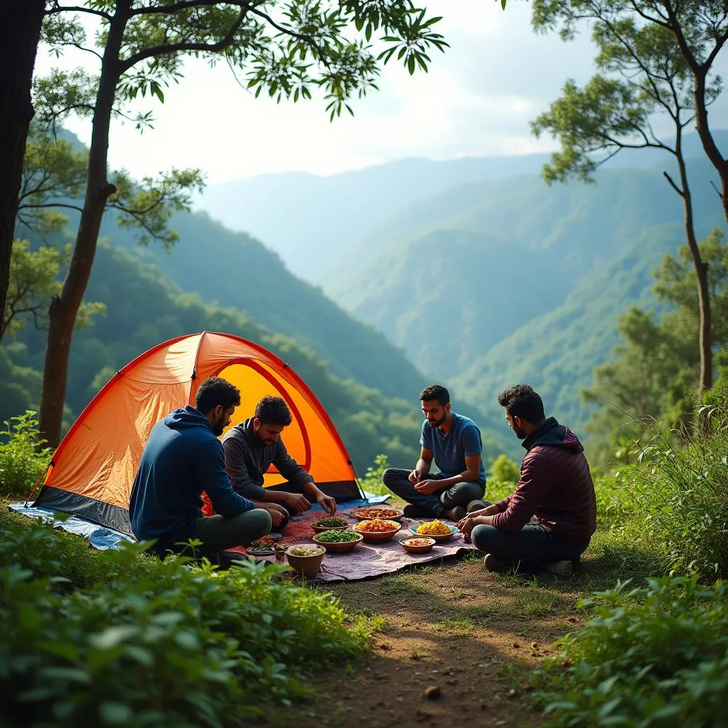 Camping in Kodaikanal