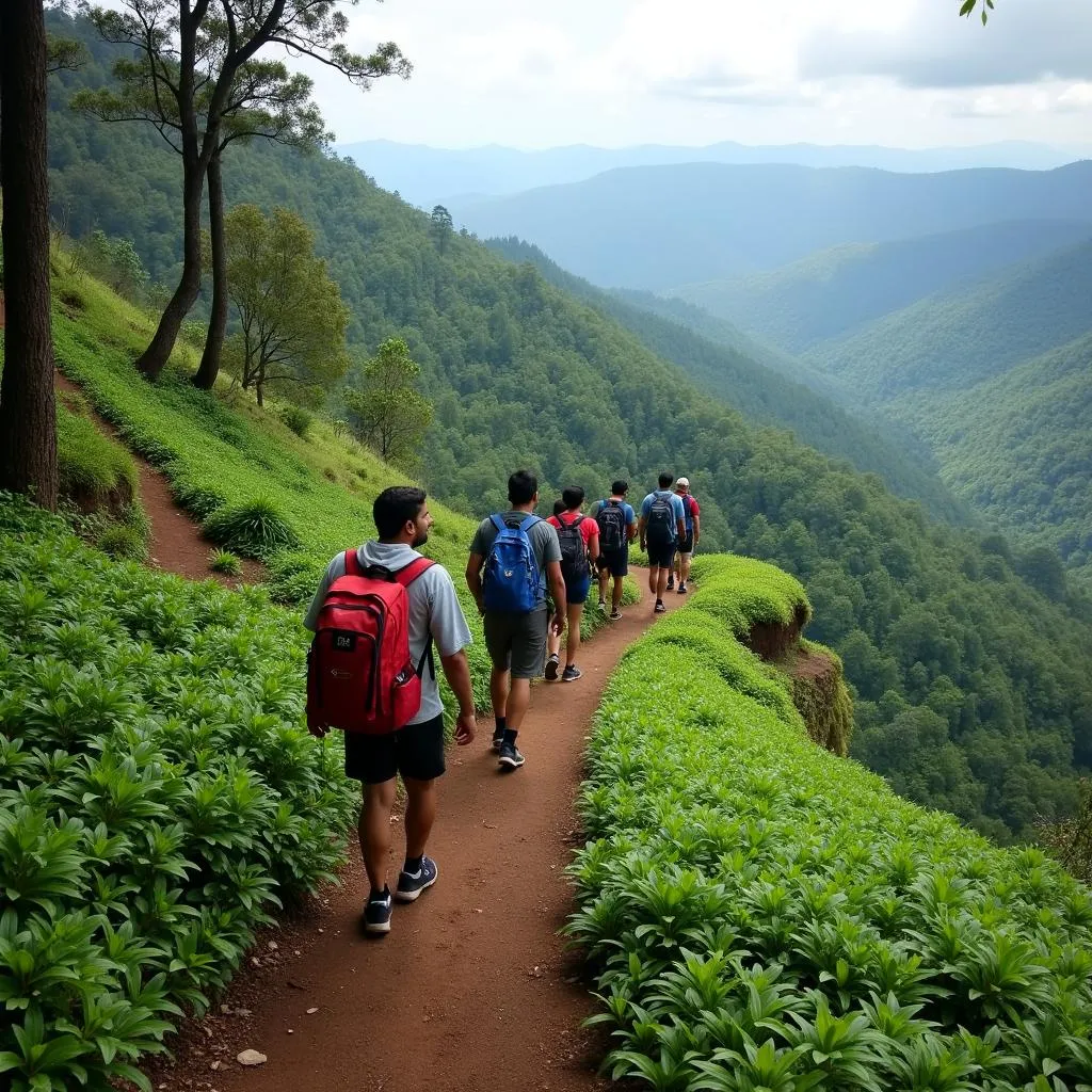 Trekking in Kodaikanal 