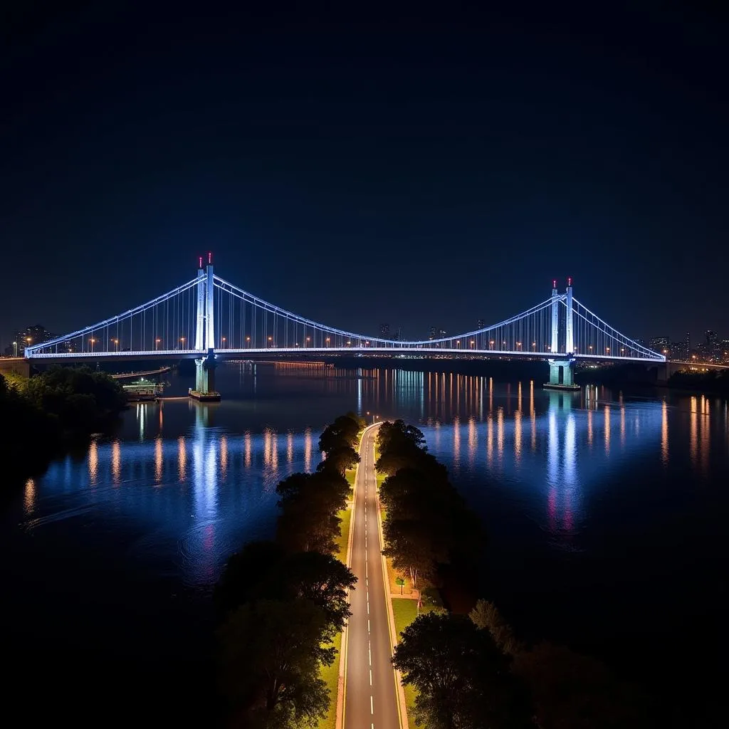 Kolkata iconic Howrah Bridge