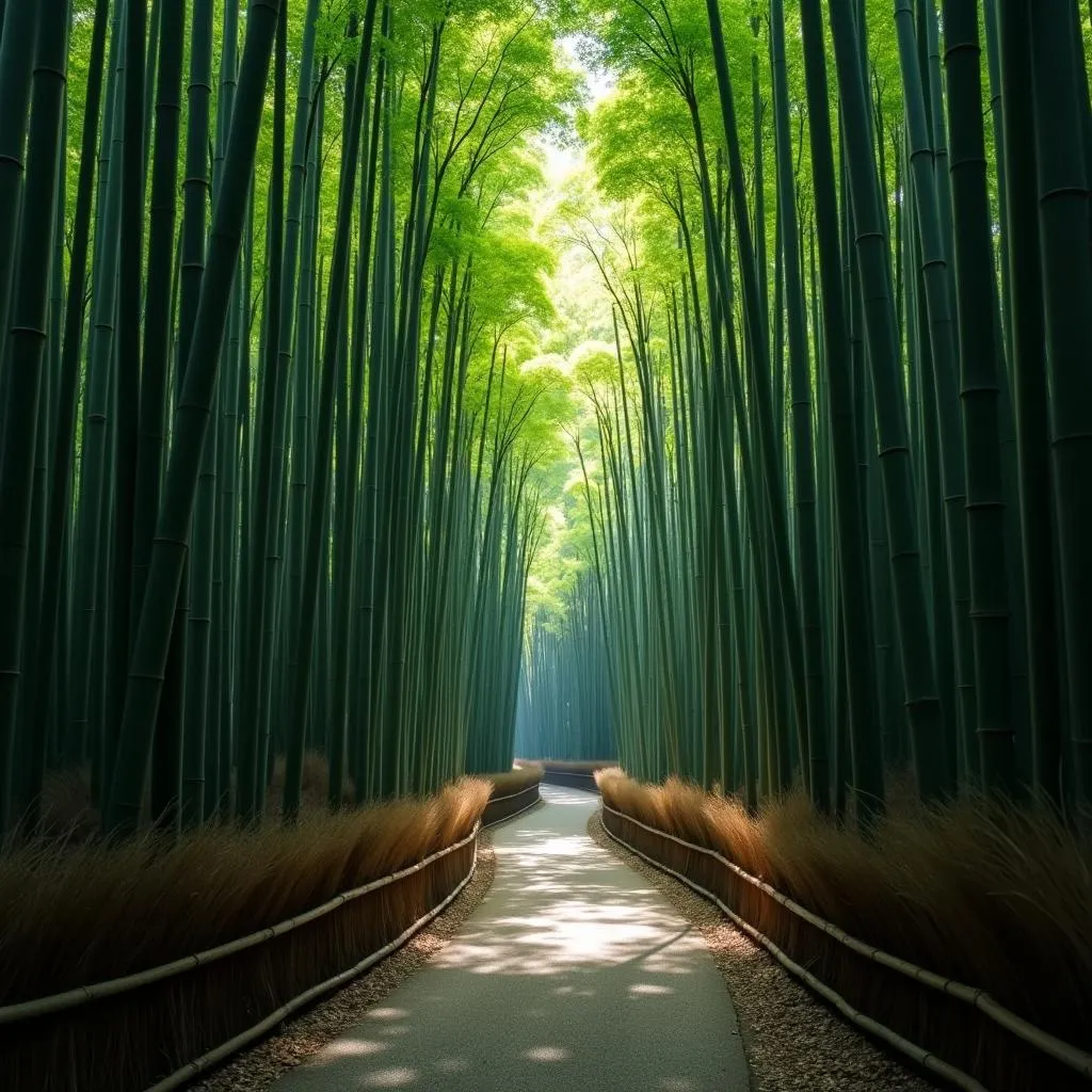 Kyoto's Enchanting Bamboo Forest