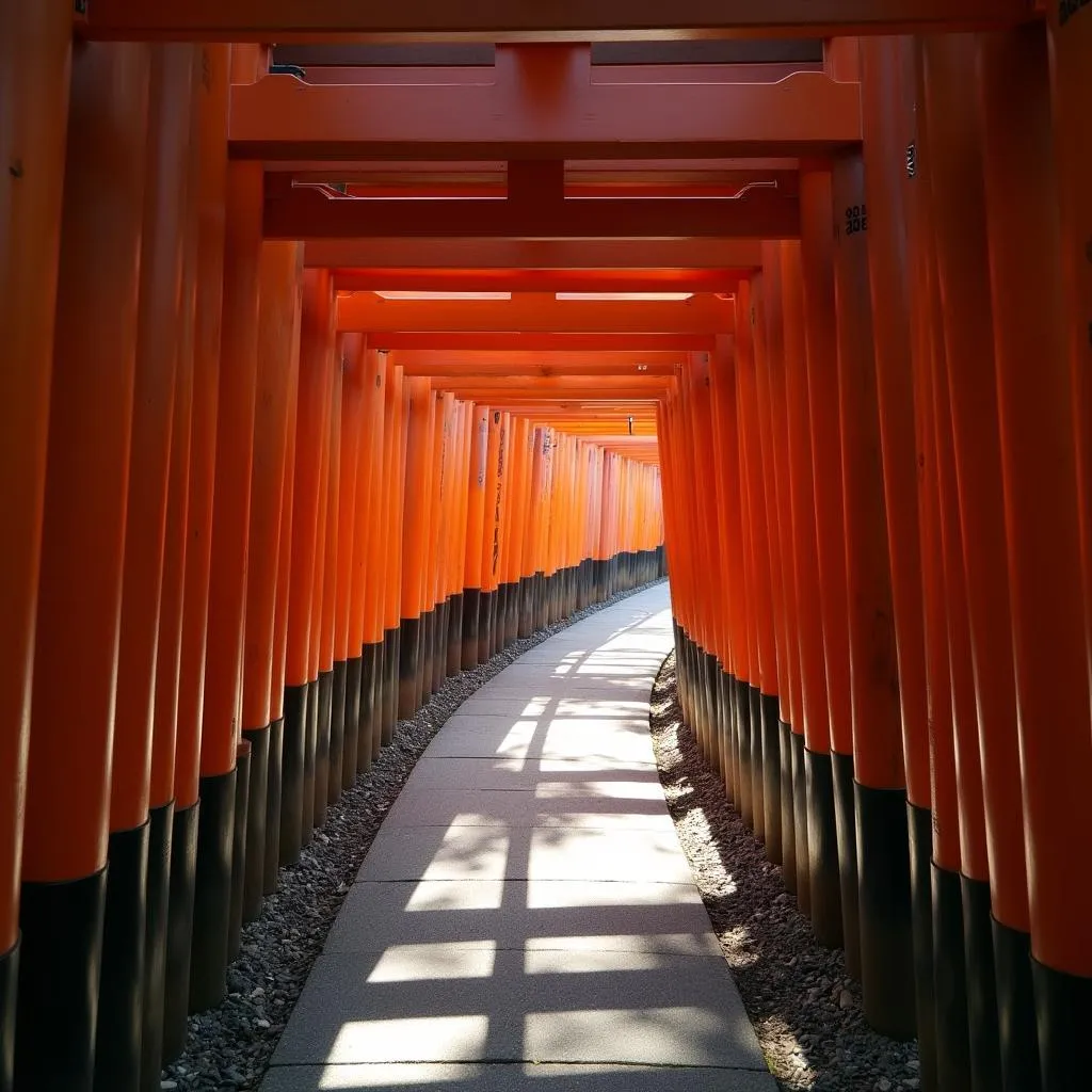 Fushimi Inari Shrine in Kyoto