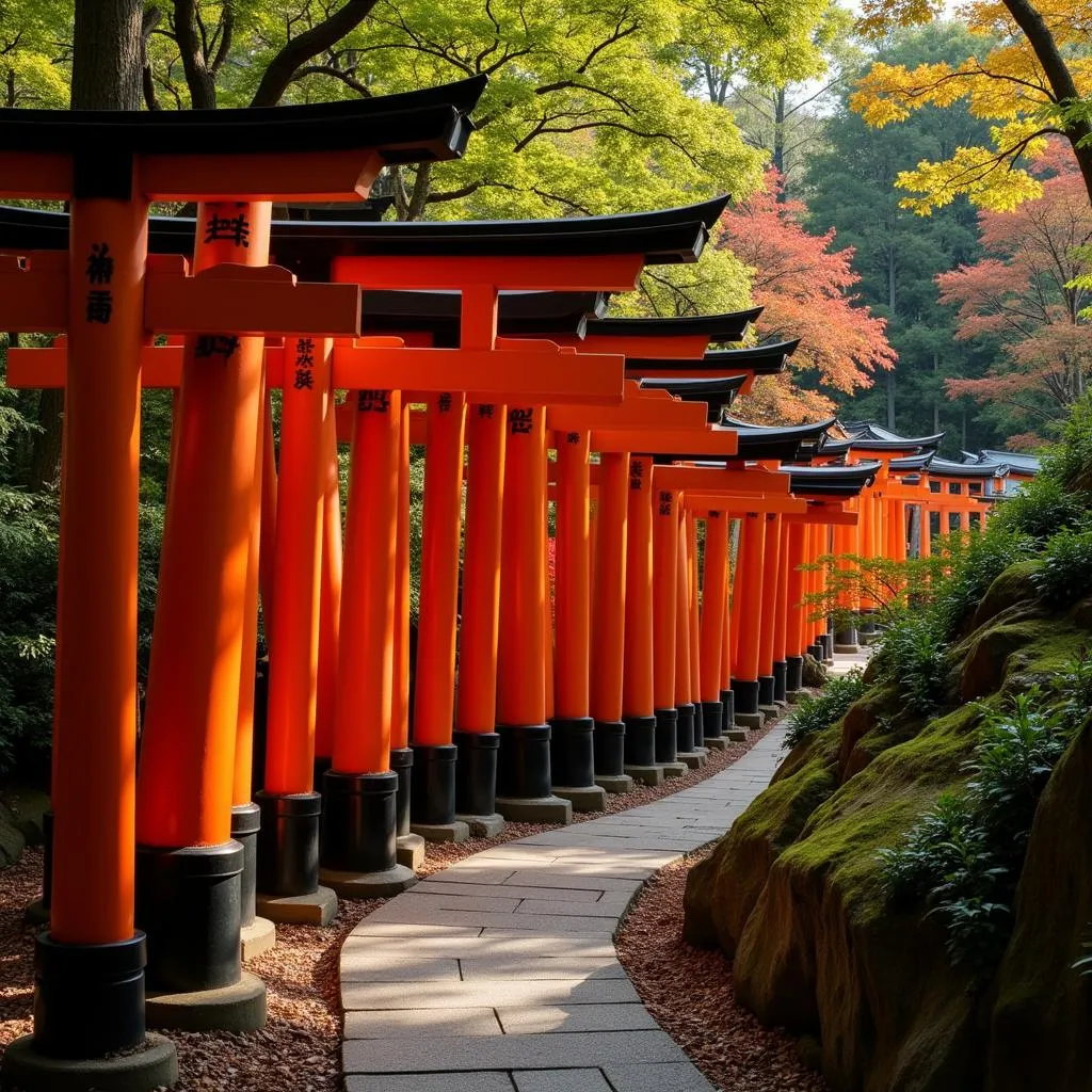 Fushimi Inari Shrine in Kyoto