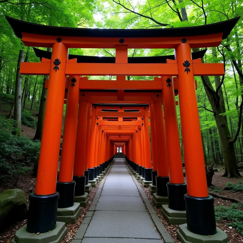 Fushimi Inari Shrine torii gates