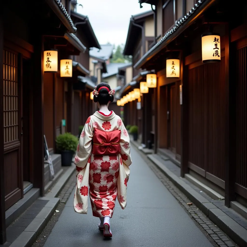 A Glimpse into Kyoto's Gion District