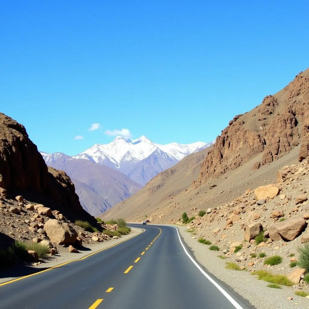 Ladakh Mountain Road