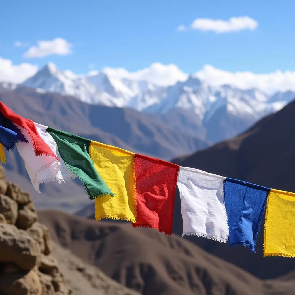 Colorful Prayer Flags