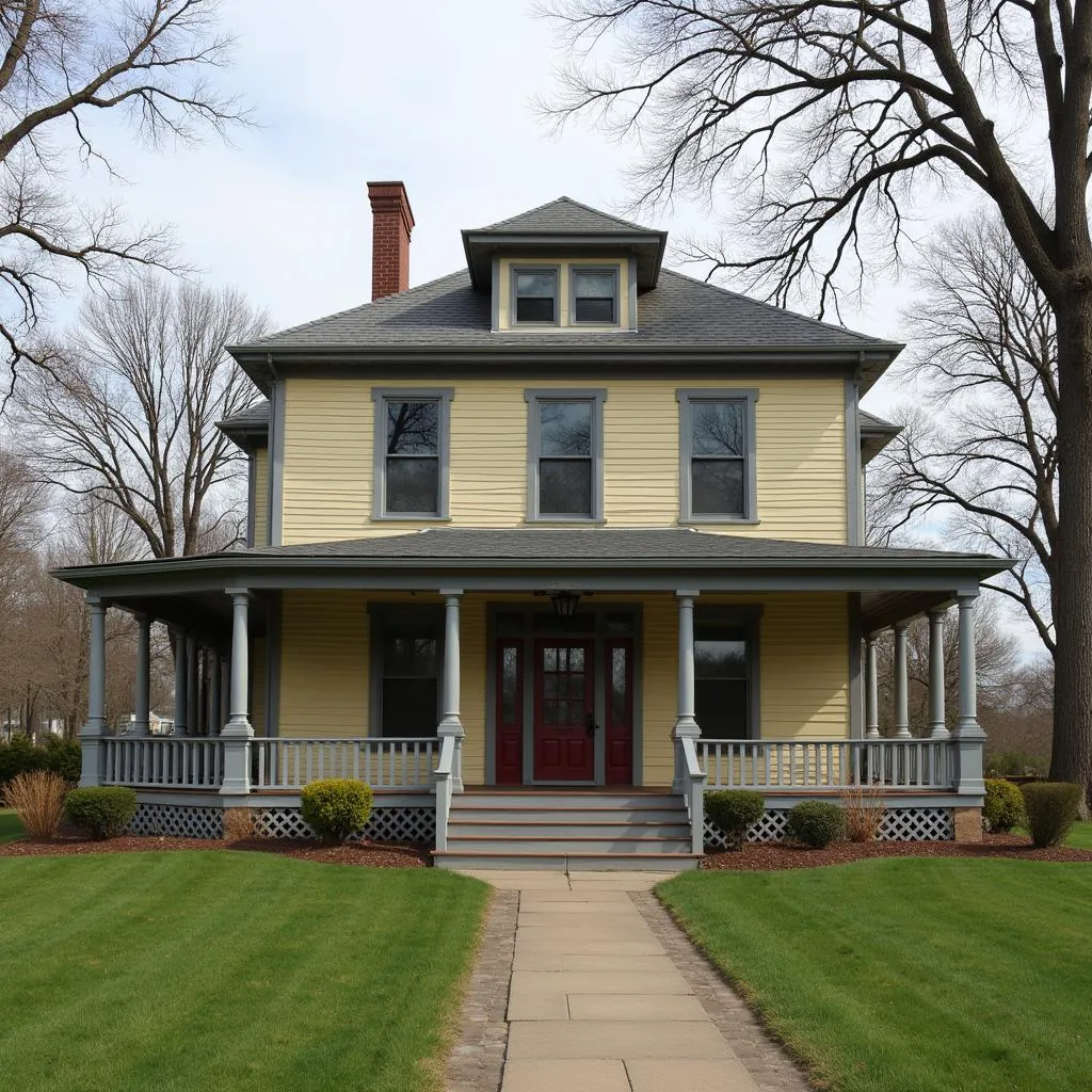 The Lincoln Home in Springfield, Illinois