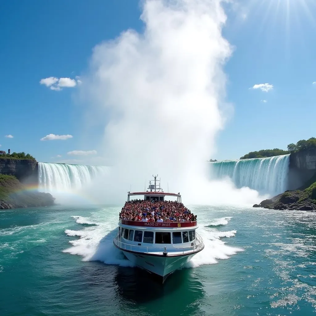 Maid of the Mist Boat Tour at Niagara Falls