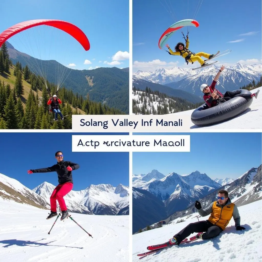 Adventure Activities in Manali