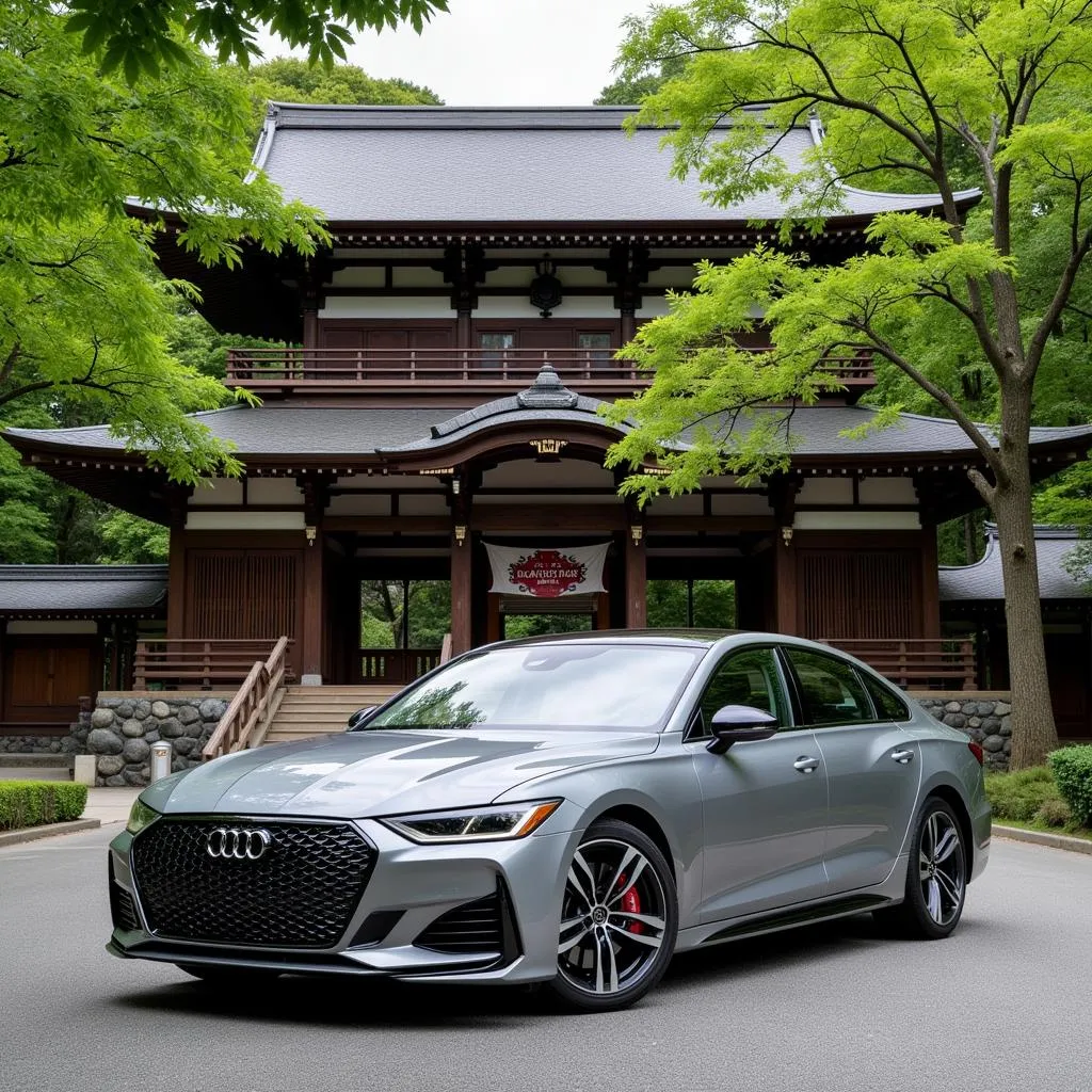 Mastercraft LSR Grand Touring parked in front of Kiyomizu-dera Temple