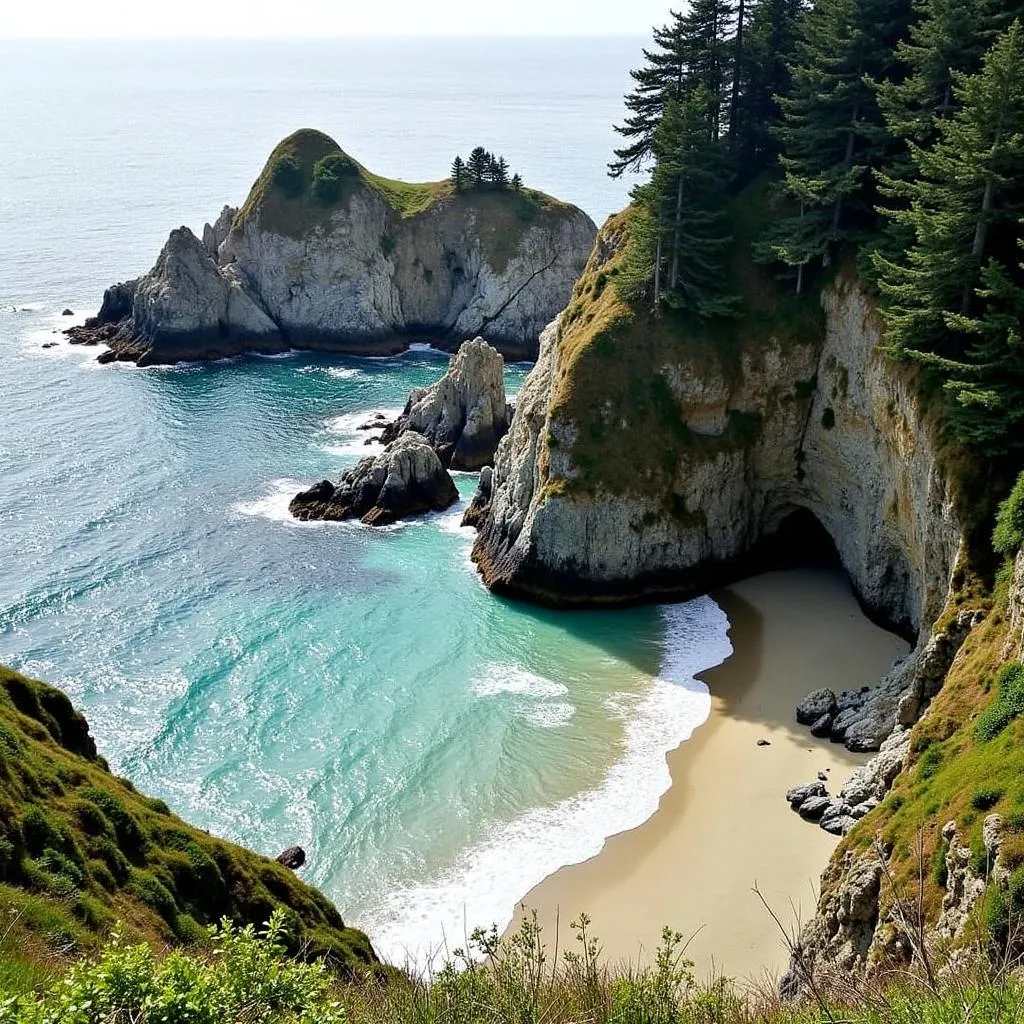 McWay Falls in Big Sur, California