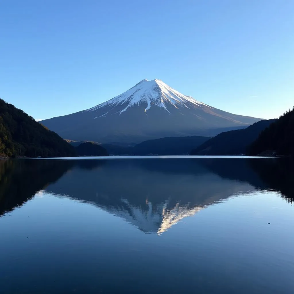 Spectacular View of Mount Fuji