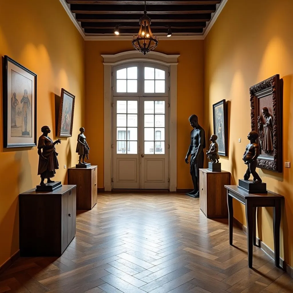 Museu de São Roque in Lisbon showcasing African influences