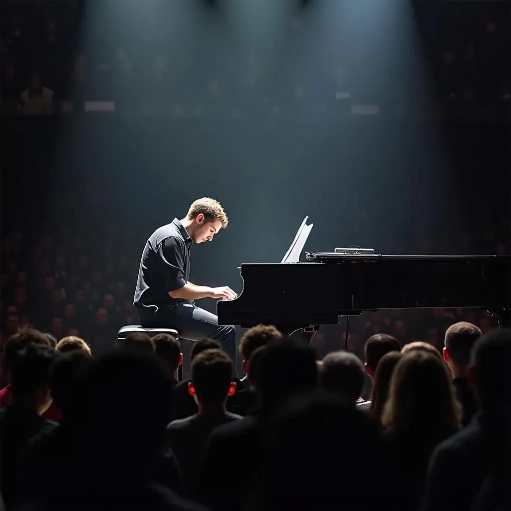 Nils Frahm live performance in Tokyo