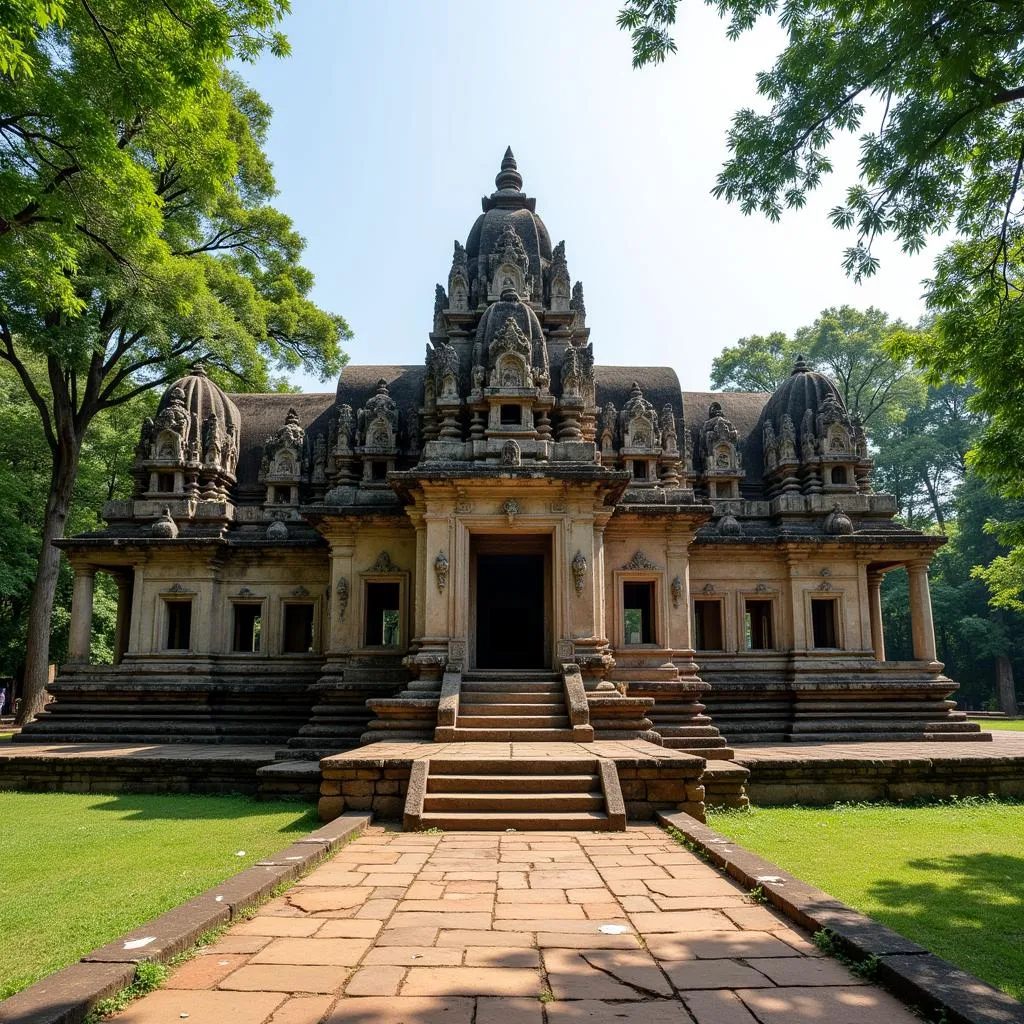 Panchalingeswar Temple Exterior