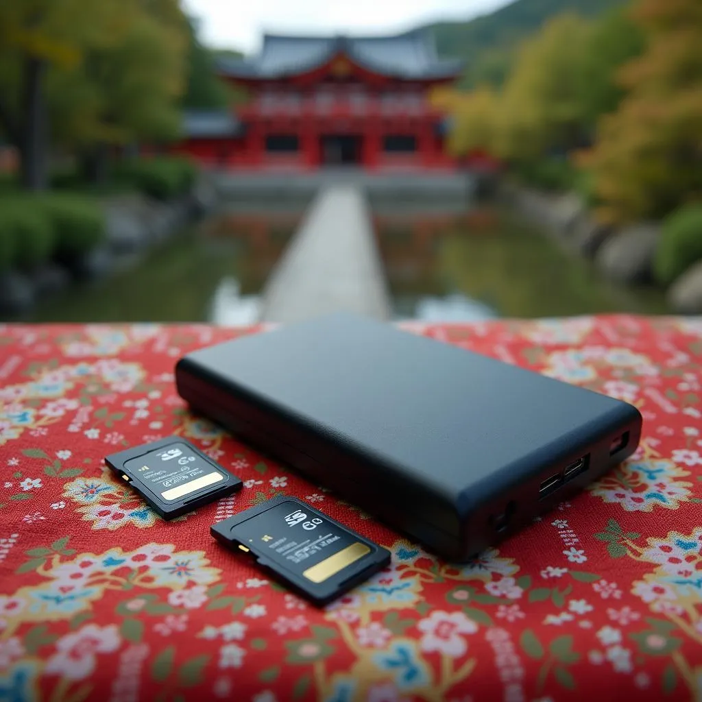 Backup options for photos during Japan trip