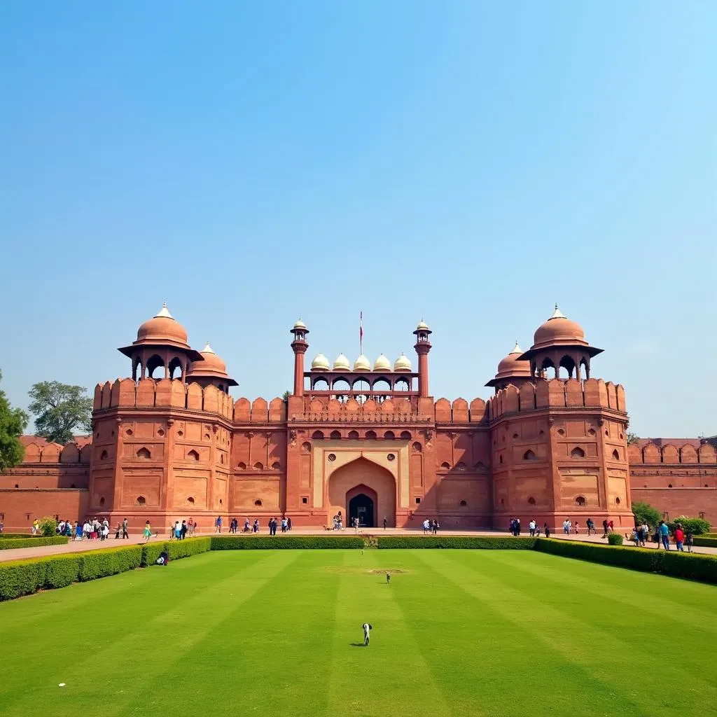 Red Fort in Delhi, India