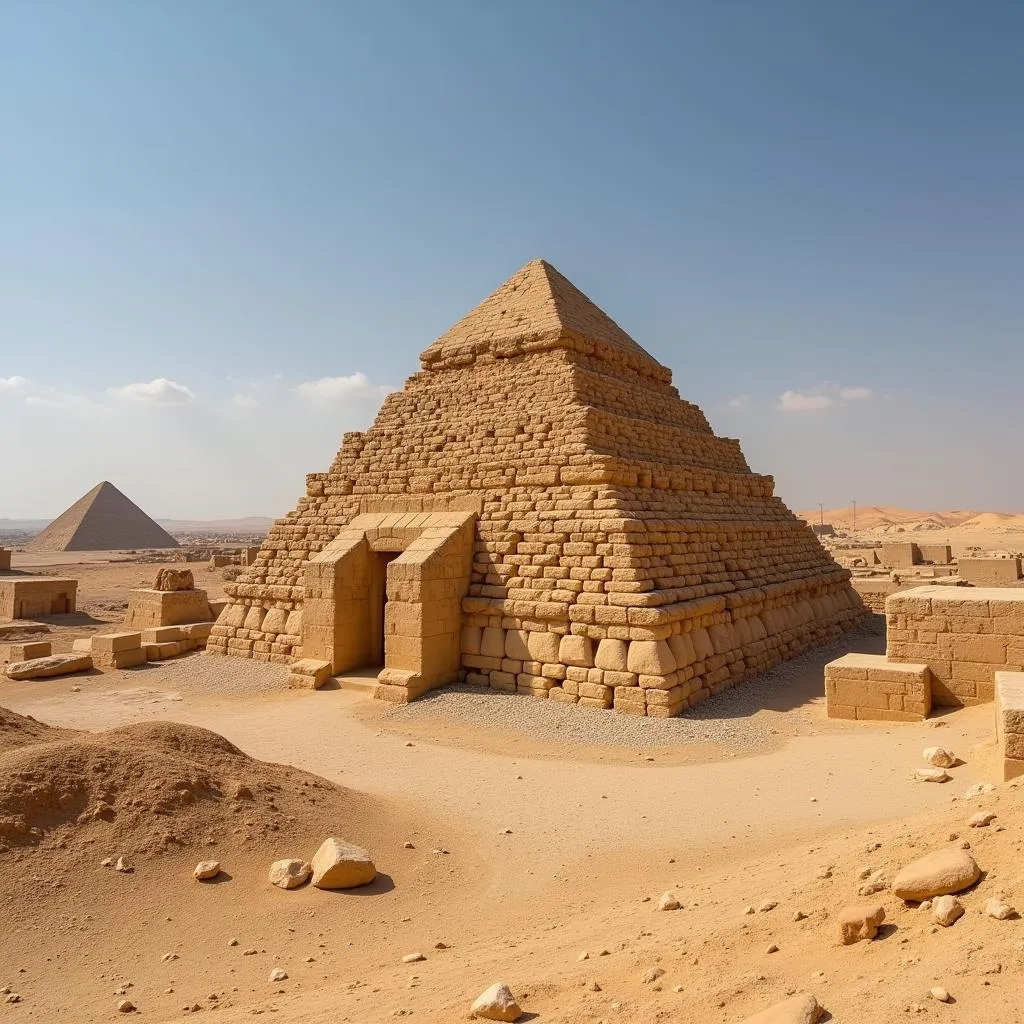 The Step Pyramid of Djoser at Saqqara