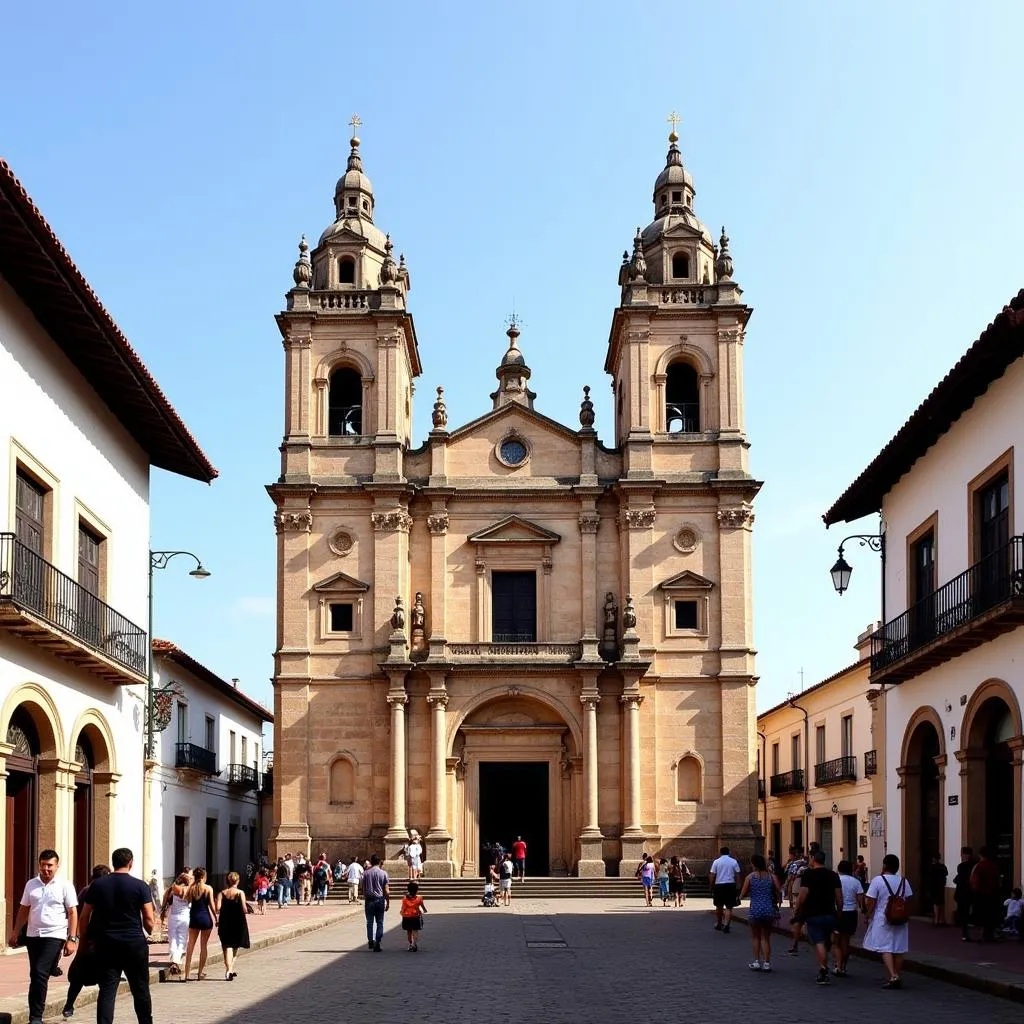 Se Cathedral in Old Goa, India