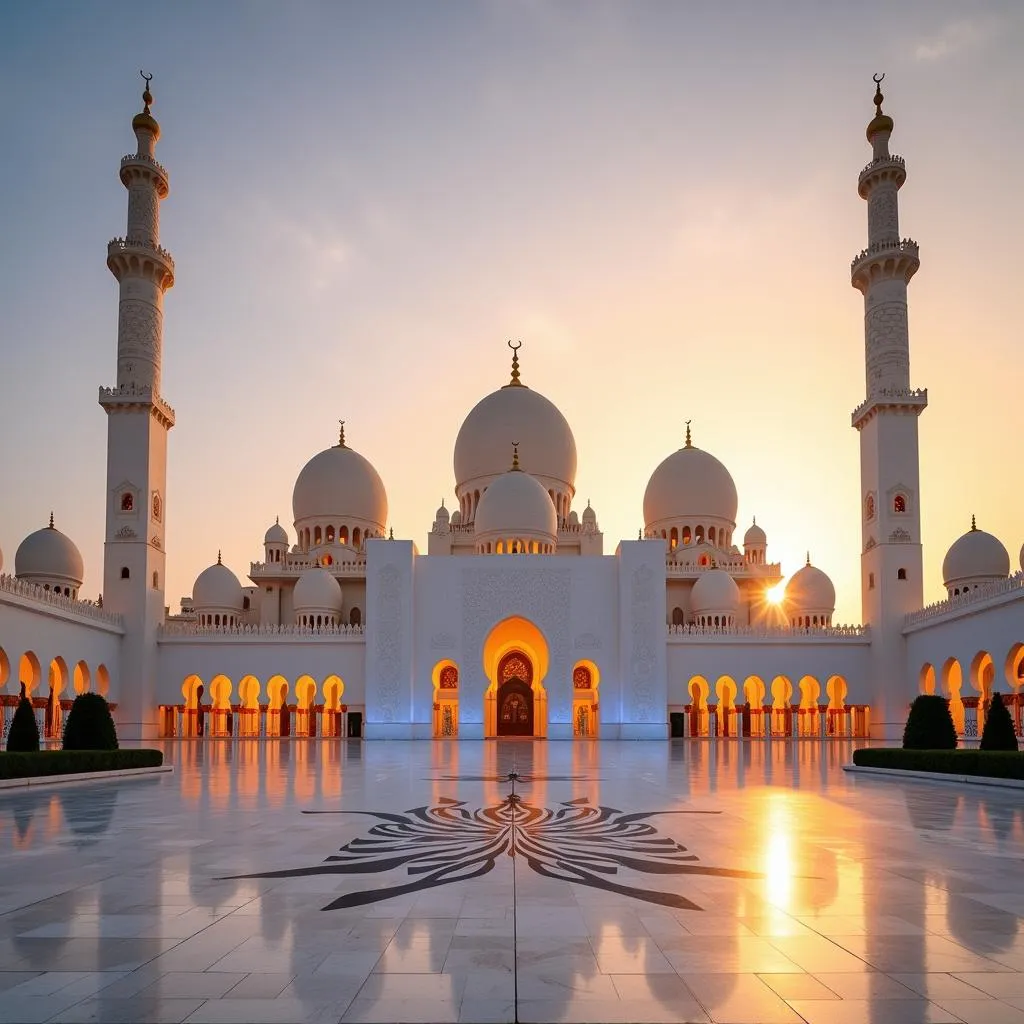 Sheikh Zayed Grand Mosque Exterior