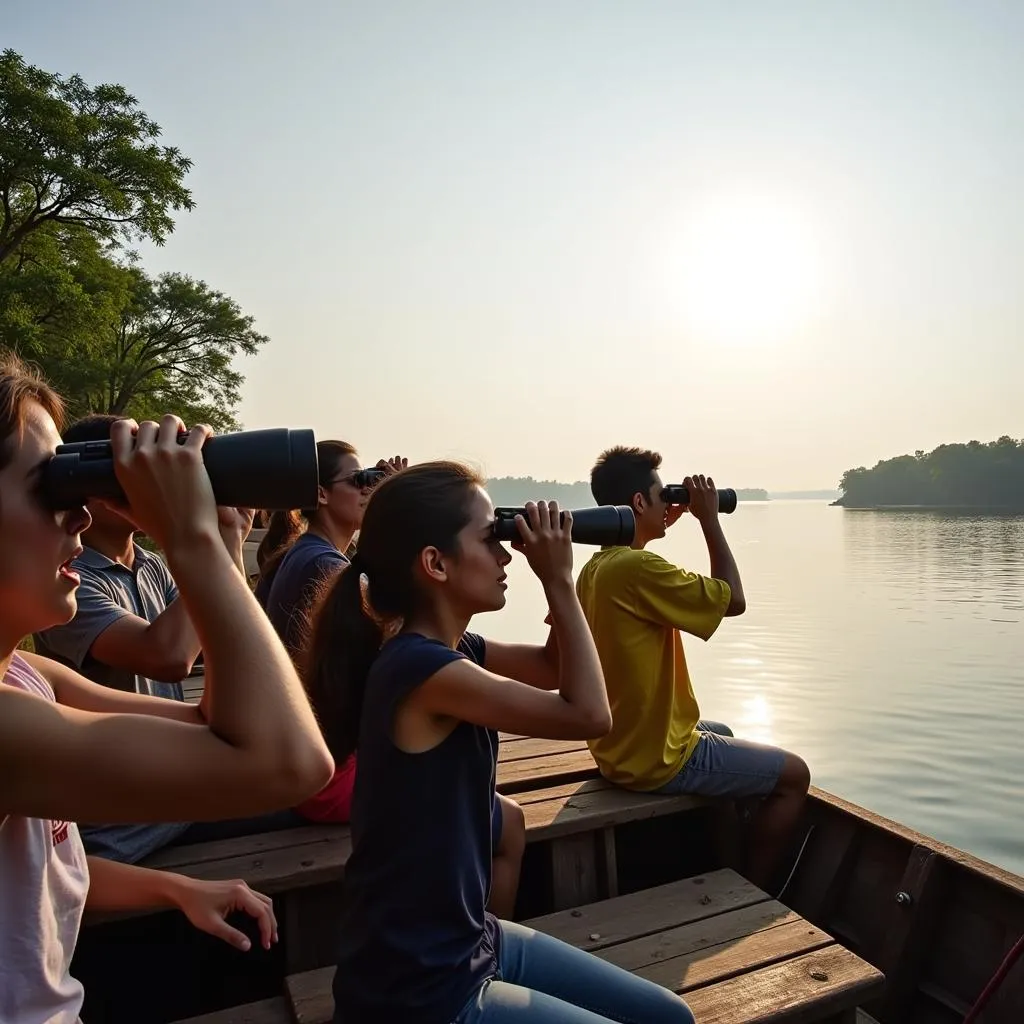 Wildlife spotting in Sundarbans