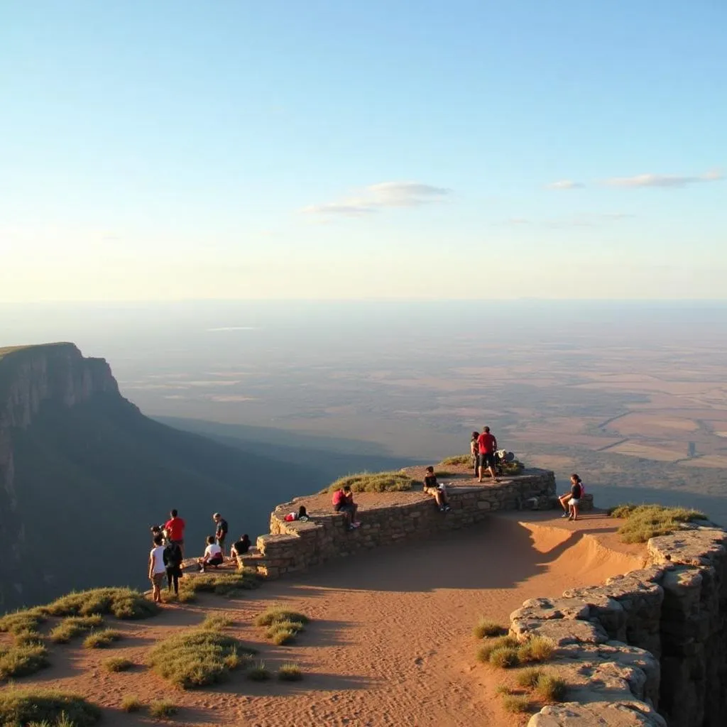 Panoramic View from Table Land