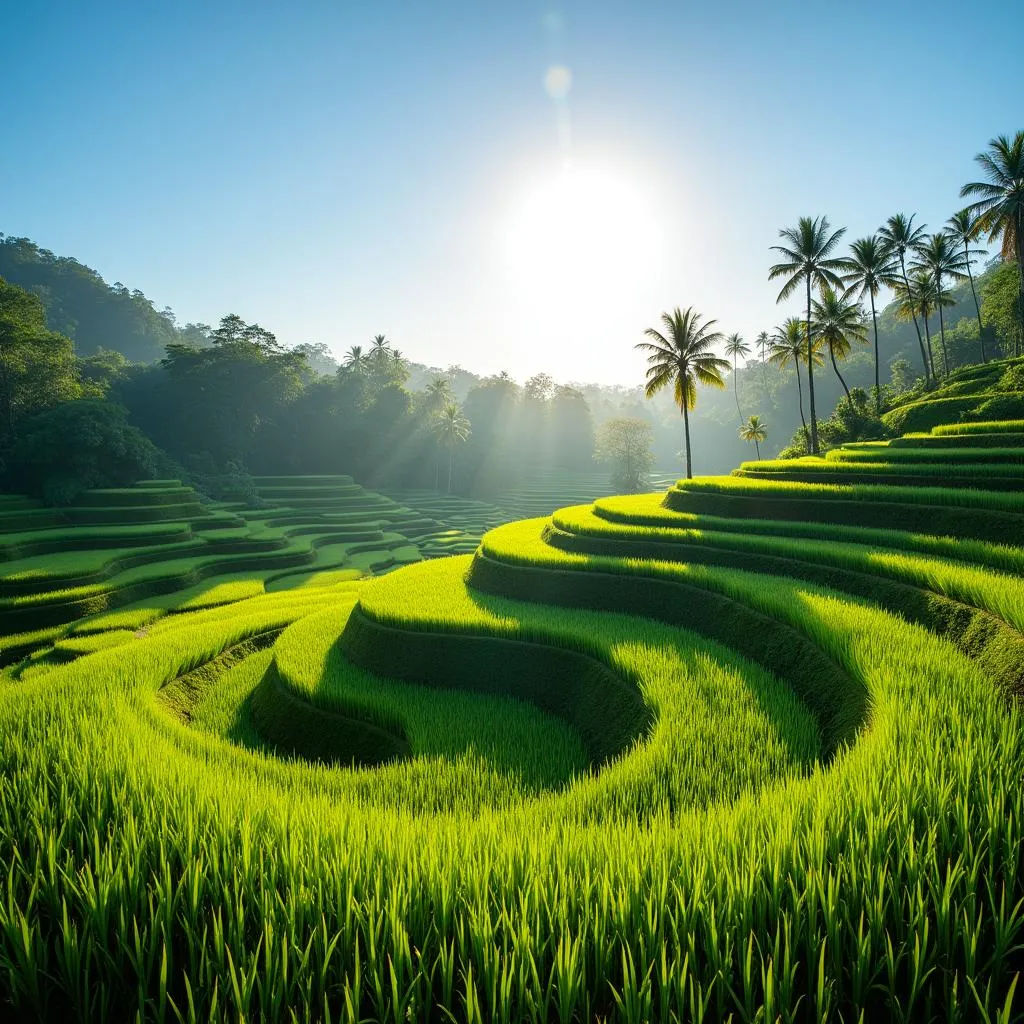 Tegalalang Rice Terraces in Bali