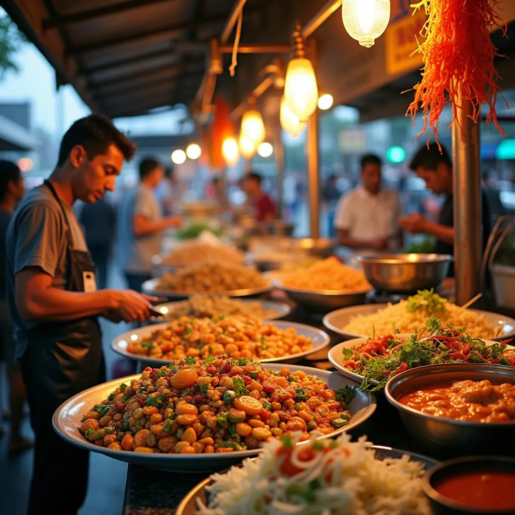 Thai Street Food Market Bangkok