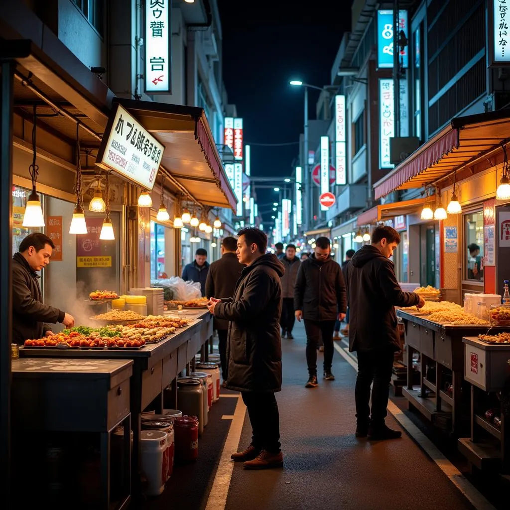 Exploring Tokyo's Vibrant Street Food Scene