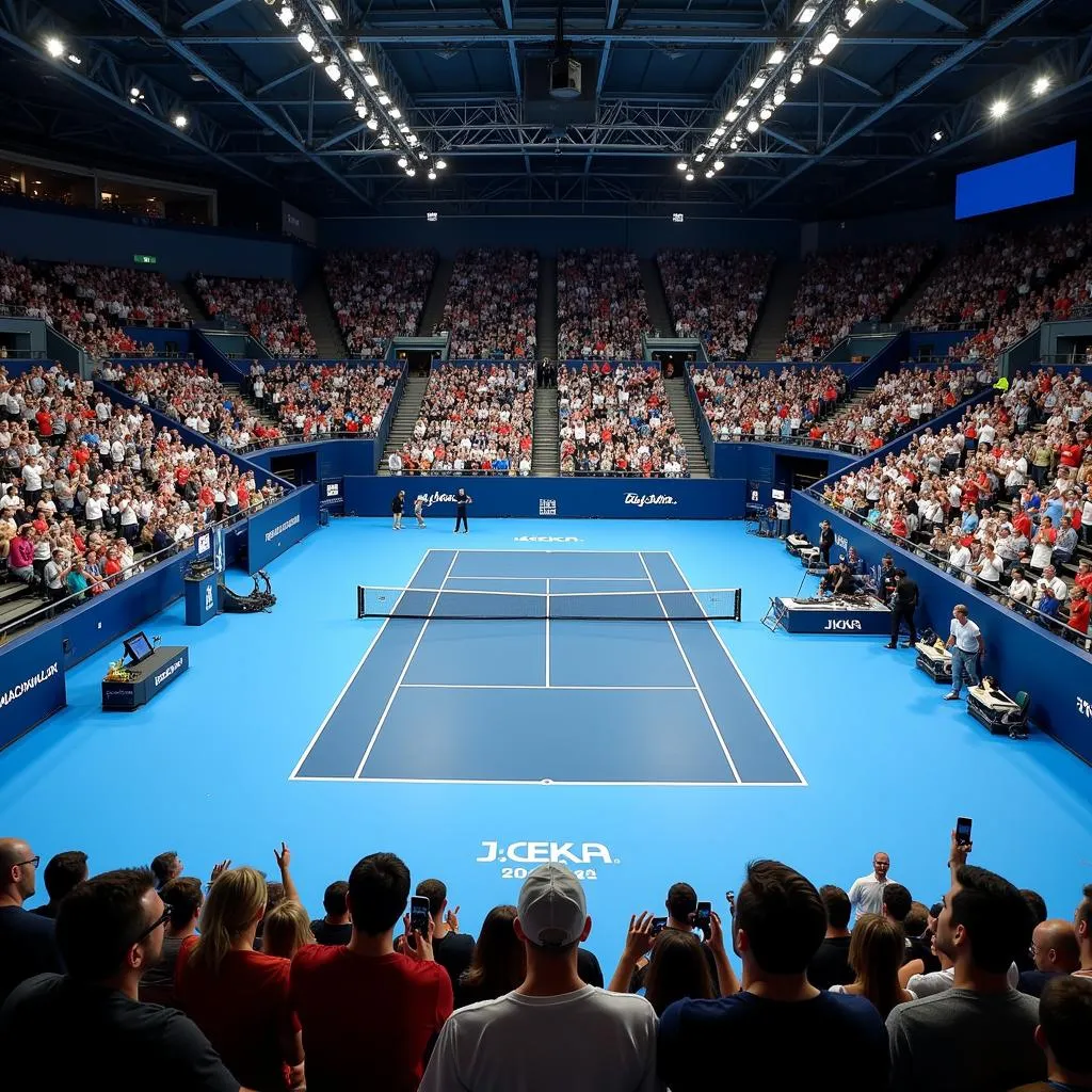 World Tour Finals Tennis Court