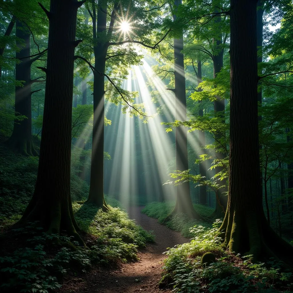 Ancient Cedar Forest in Yakushima Island