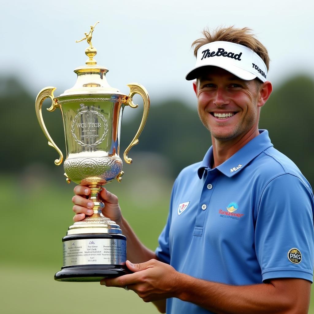 Brandt Snedeker celebrates his FedExCup victory