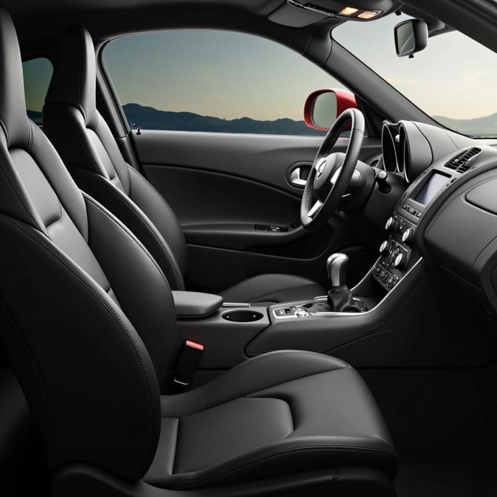 Luxurious Interior of the 2015 Nissan 370Z Touring