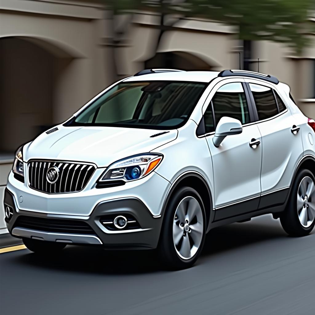 Sleek Exterior Design of the 2016 Buick Encore Sport Touring