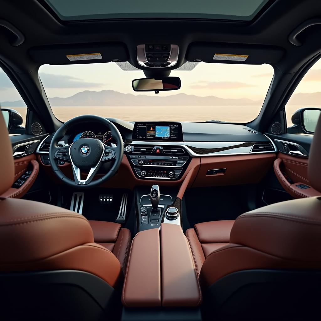 Spacious and luxurious interior of the 2020 BMW 3 Series Touring in Canada