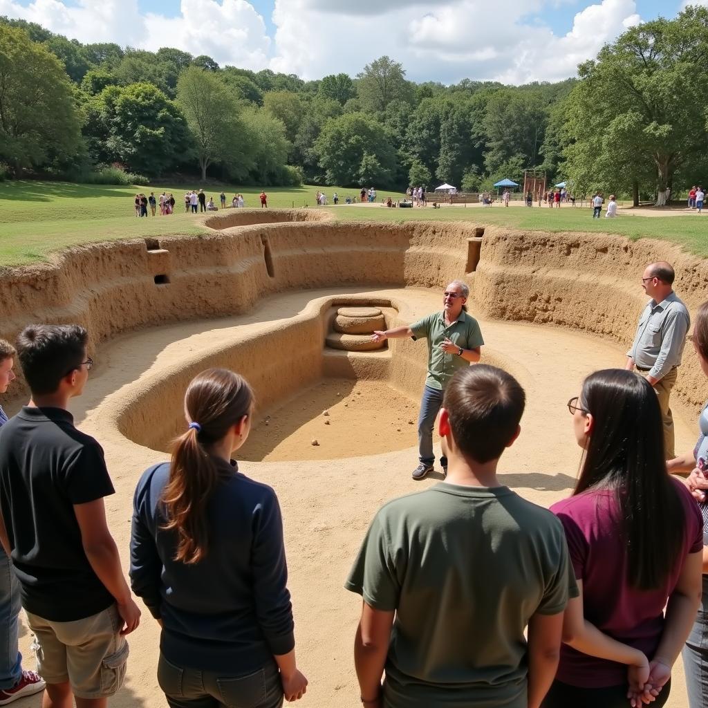 Experiencing a Guided Tour of 4th Century Japan