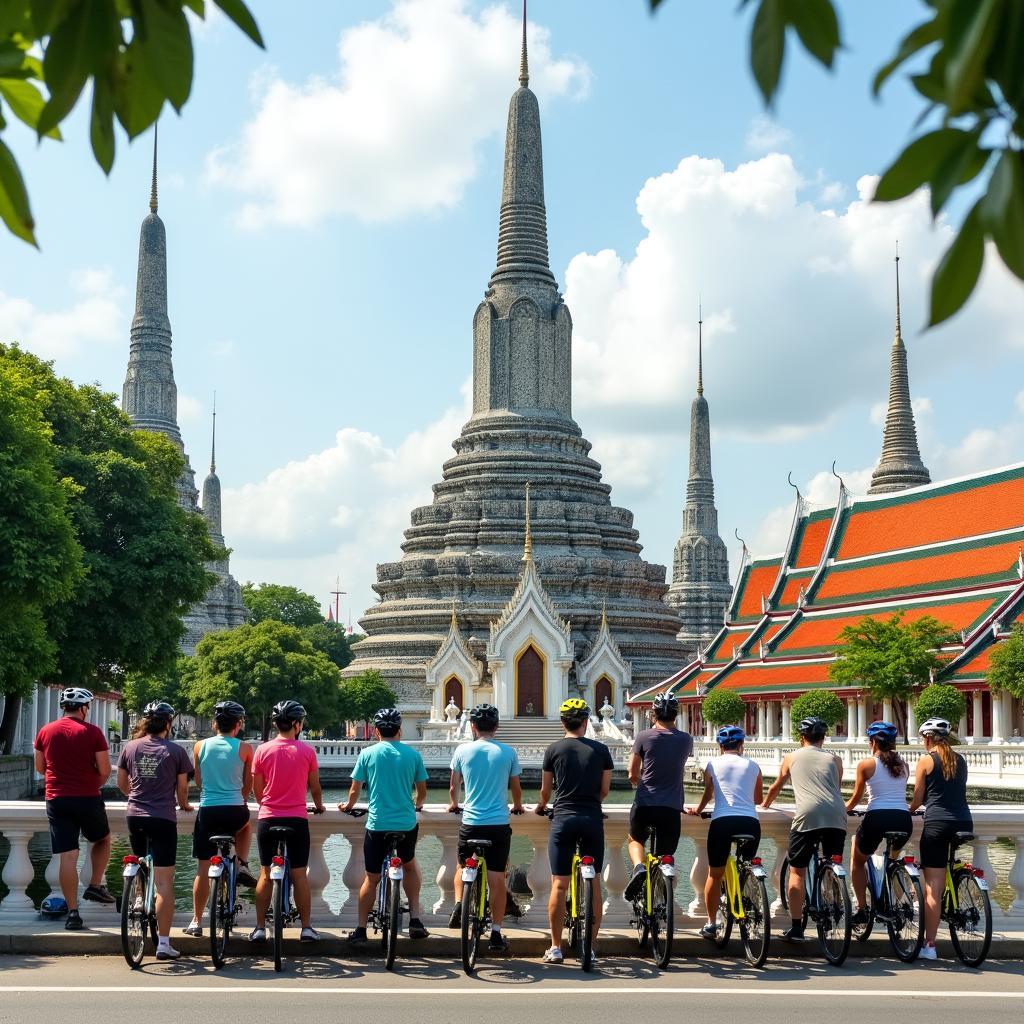 Exploring Bangkok's Historical Temples with ABC Bike Tours