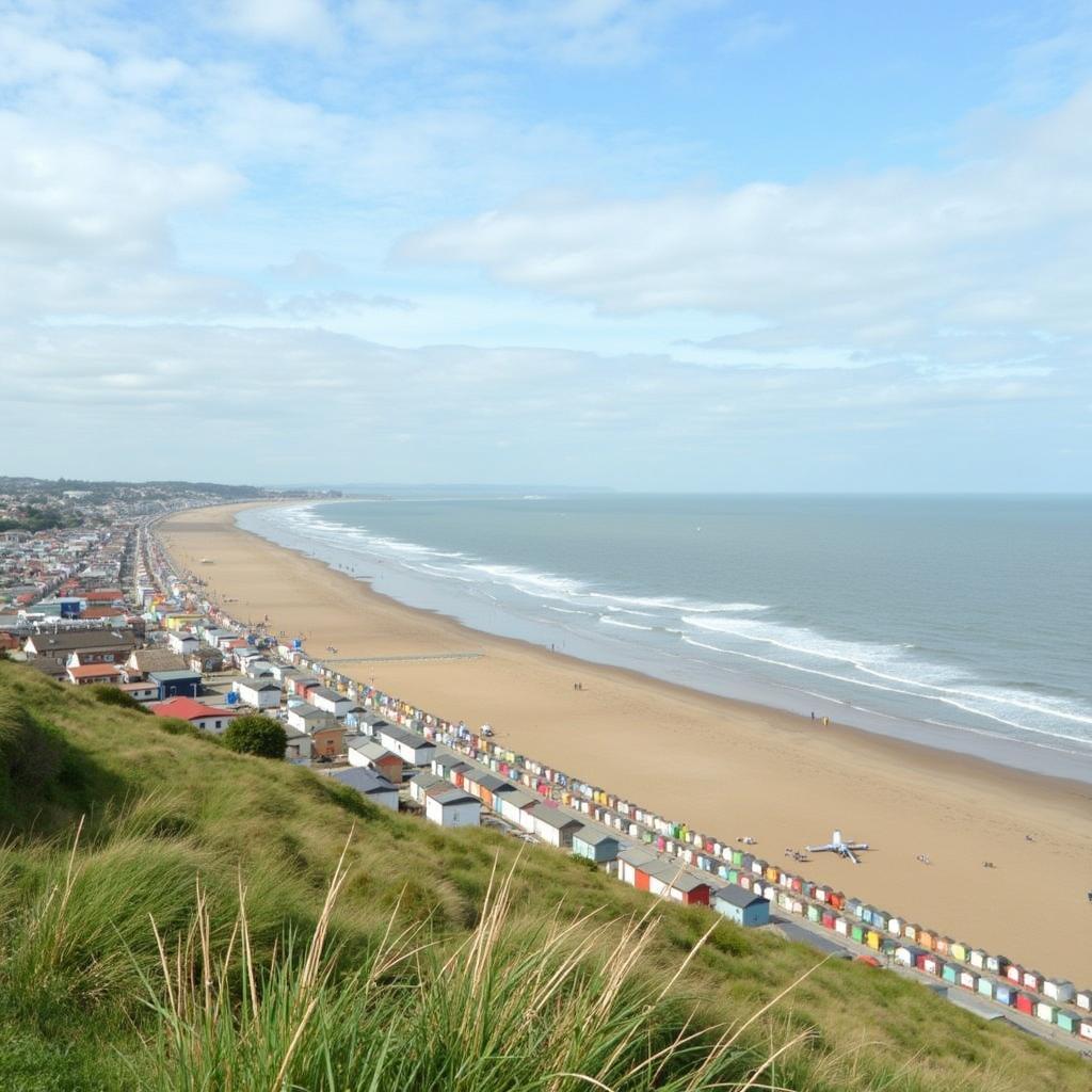 Southwold Coastline near Adnams Brewery