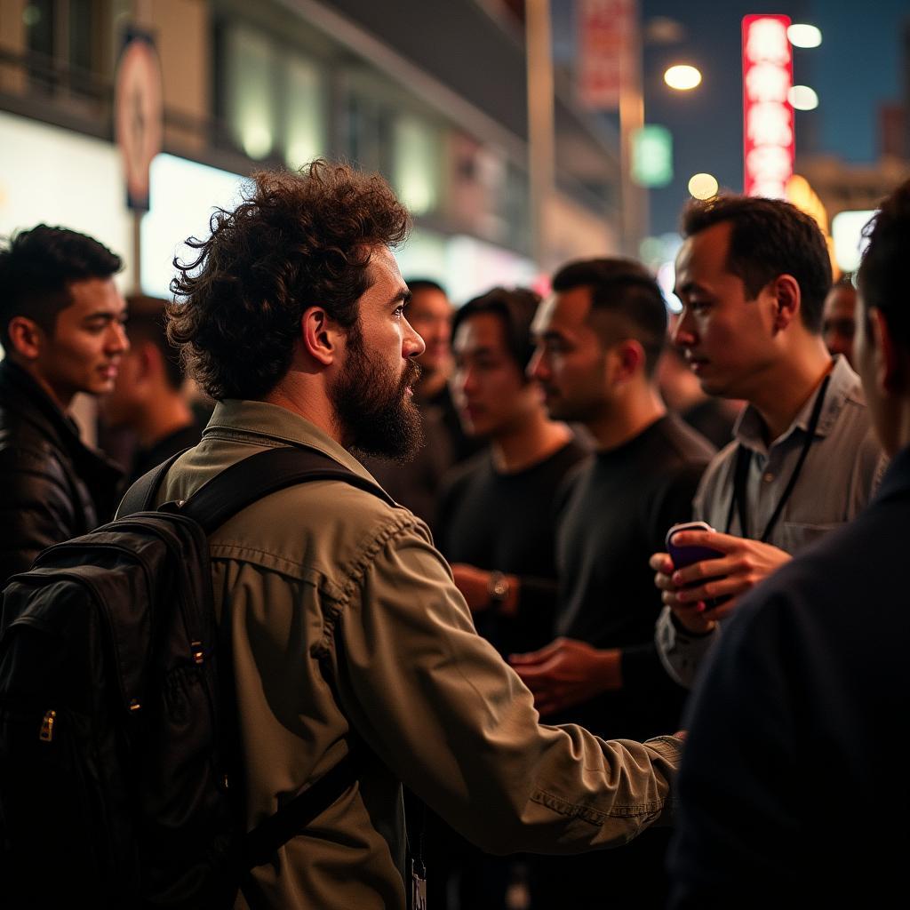 Aesop Rock Meeting Fans in Japan 2018