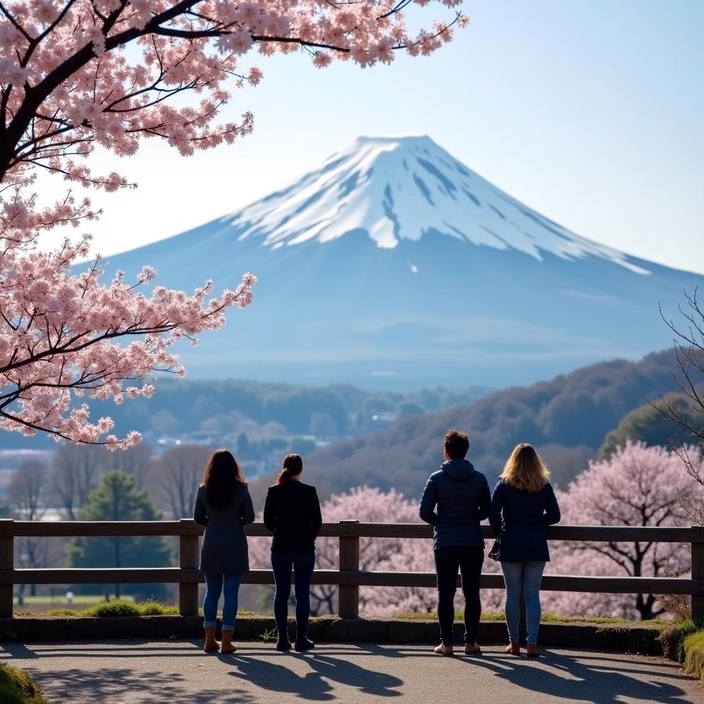 Ahuja Tour Explores Mount Fuji in Hakone