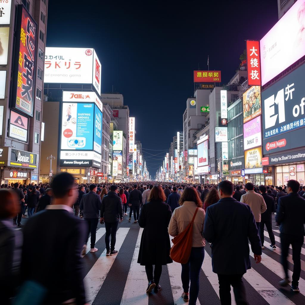 Exploring Shibuya Crossing with Ahuja Tour