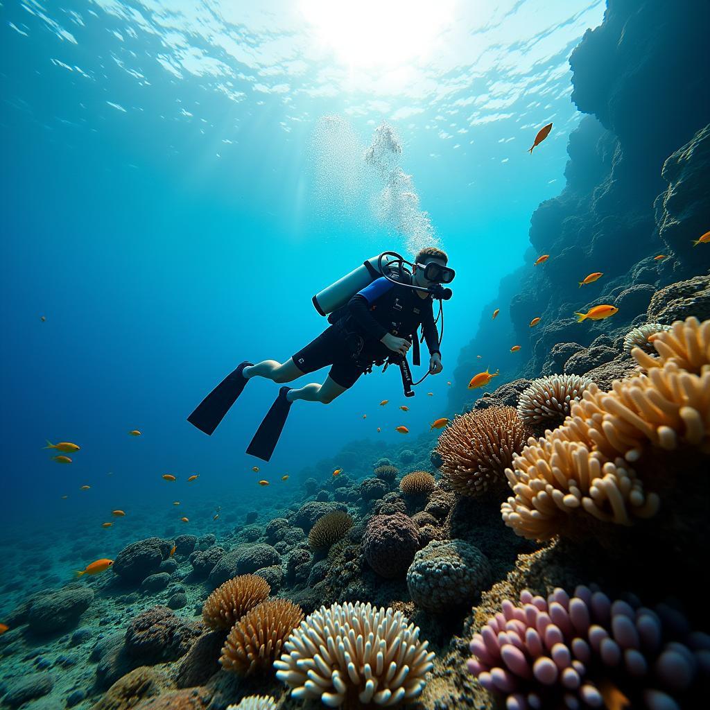 Scuba diving in the Andaman and Nicobar Islands