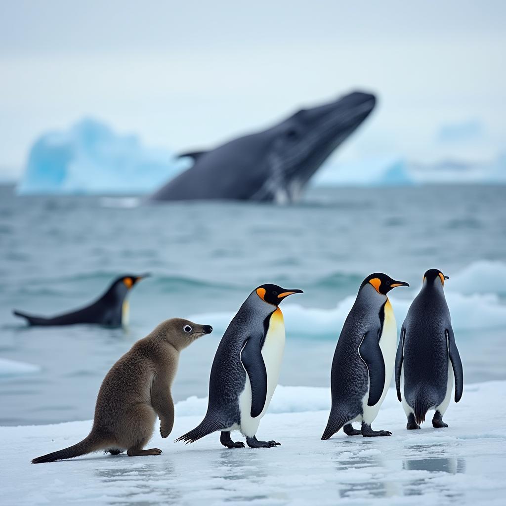 Close Encounter with Antarctic Wildlife