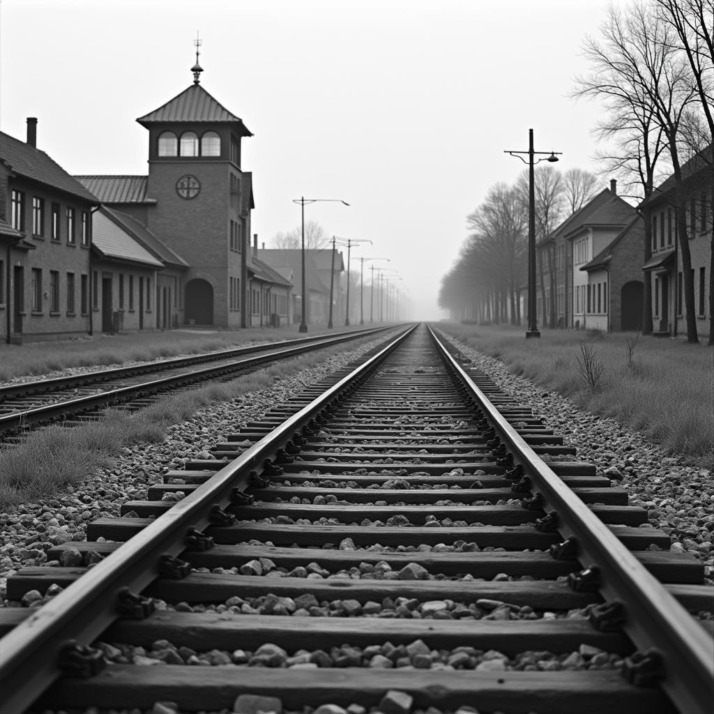 Auschwitz II-Birkenau Railway Tracks