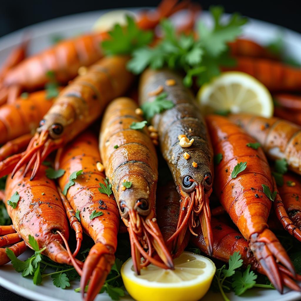 Fresh Seafood Platter in Bakkhali