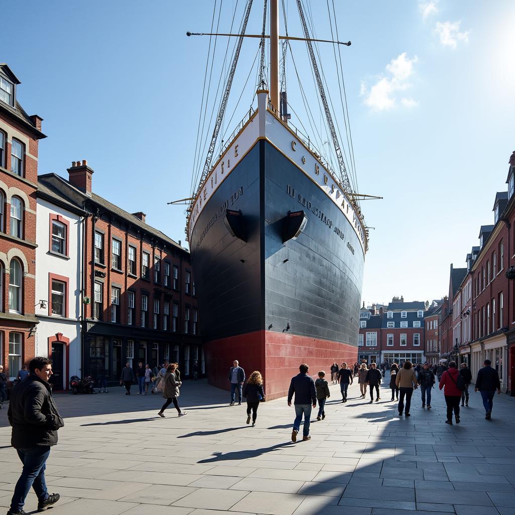 Belfast City Titanic Quarter Exploration